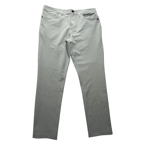 Public Rec Workday Pant Mens 34 Gray Fog 5 Pocket Stretch Performance Chino